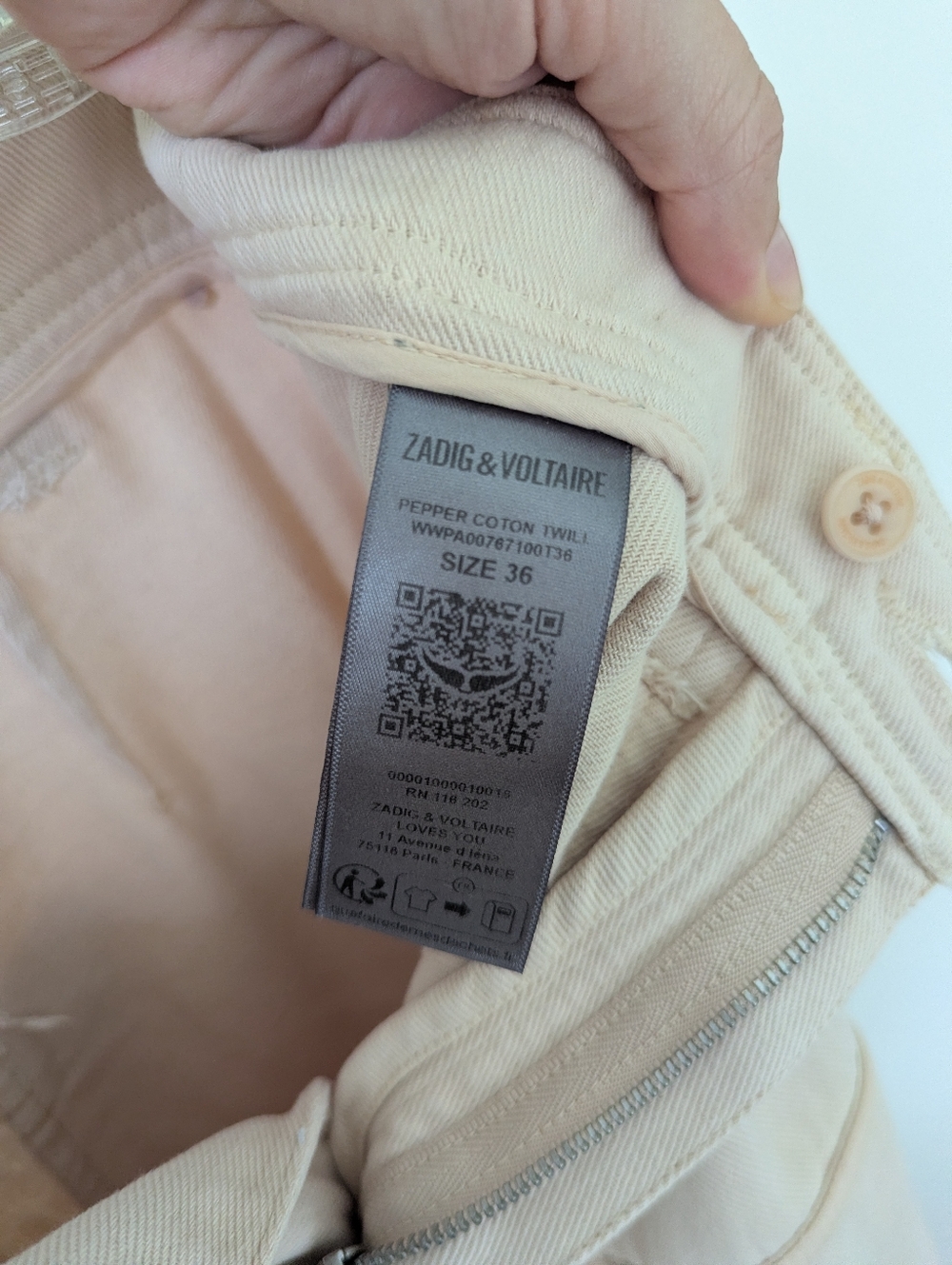 Zadig & Voltaire Pepper Cotton Pants - Picture 8 of 10